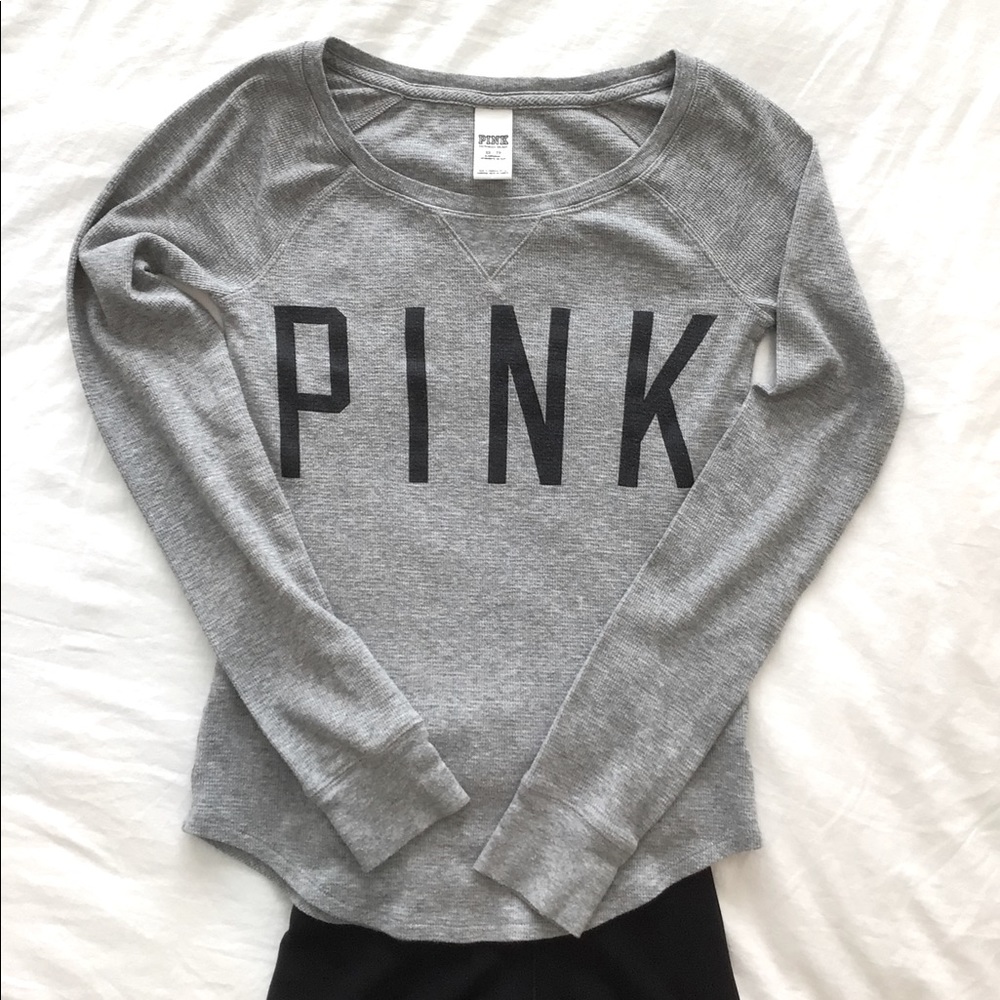 PINK Henley long sleeve